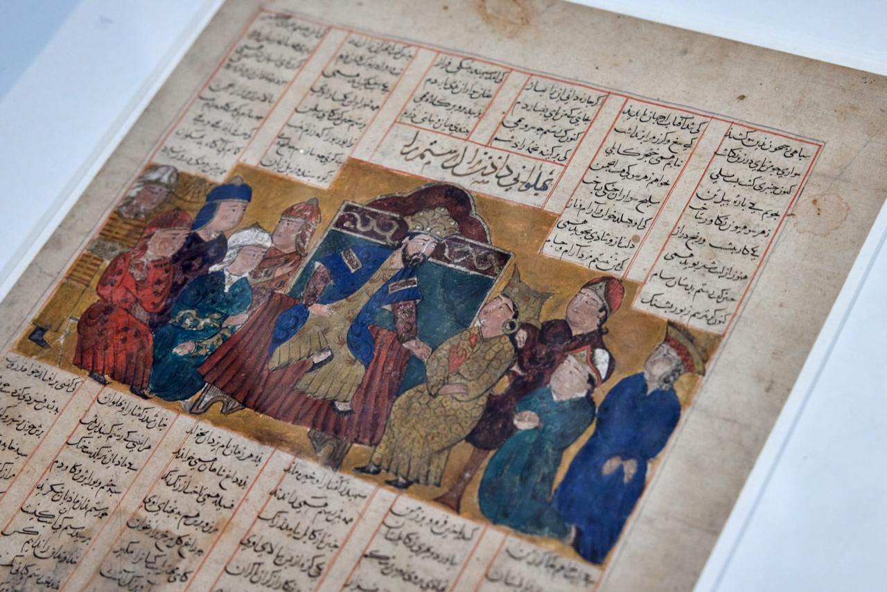 At the British Museum in London, the Silk Roads exhibition has been open for the past week