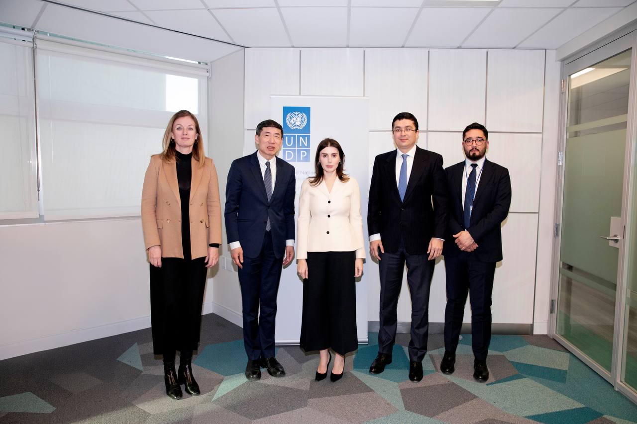 A meeting took place at the United Nations Headquarters in New York with Haoliang Xu, UN Assistant Secretary-General