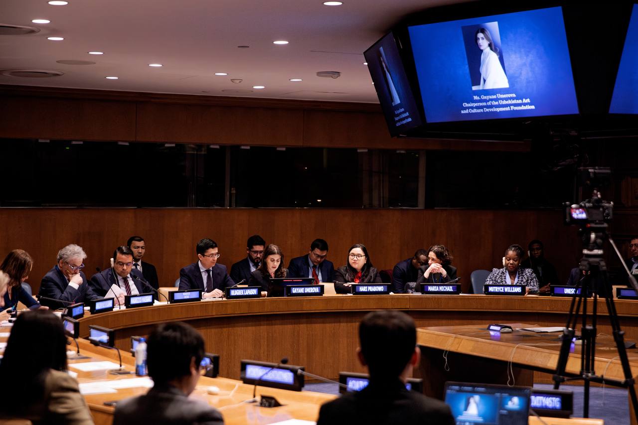 A special event, “Fostering Culture and Creative Economy for Sustainable Development” was held at the United Nations headquarters in New York