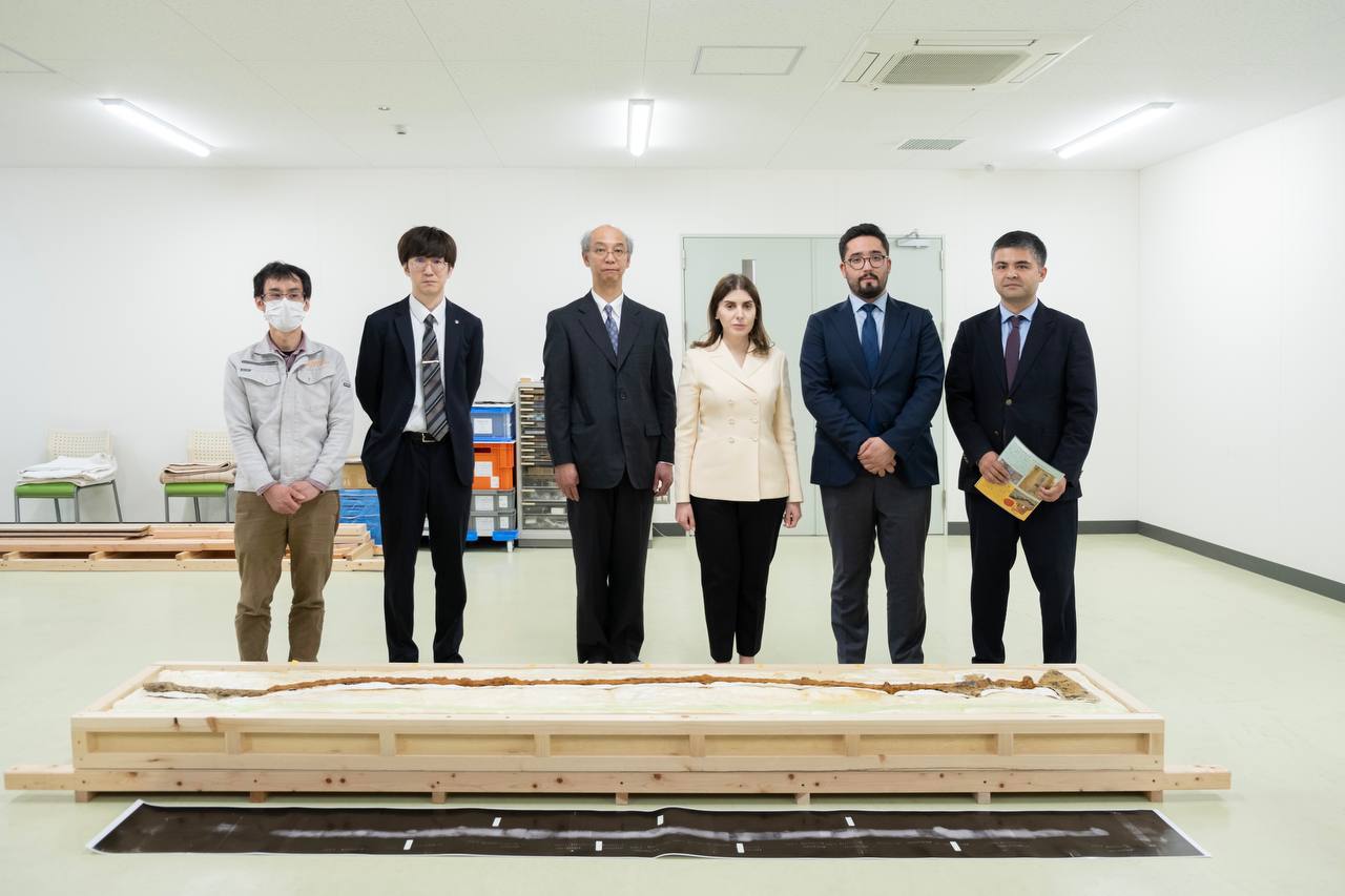 Visit of a delegation from the Art and Cultural Development Foundation of the Institute of Cultural Heritage Studies of Gangojie Temple