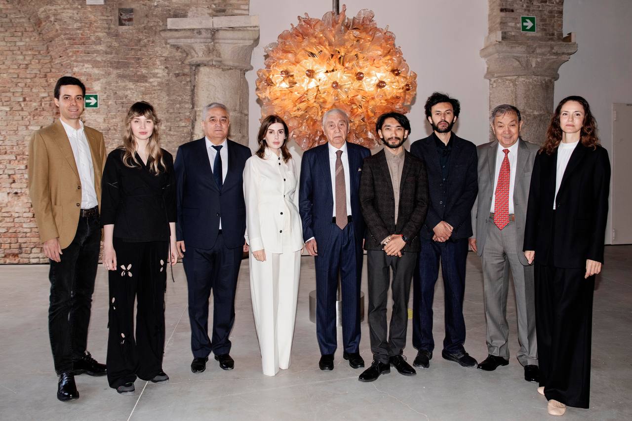 The opening ceremony of Uzbekistan's National Pavilion at the 19th Venice Architecture Biennale