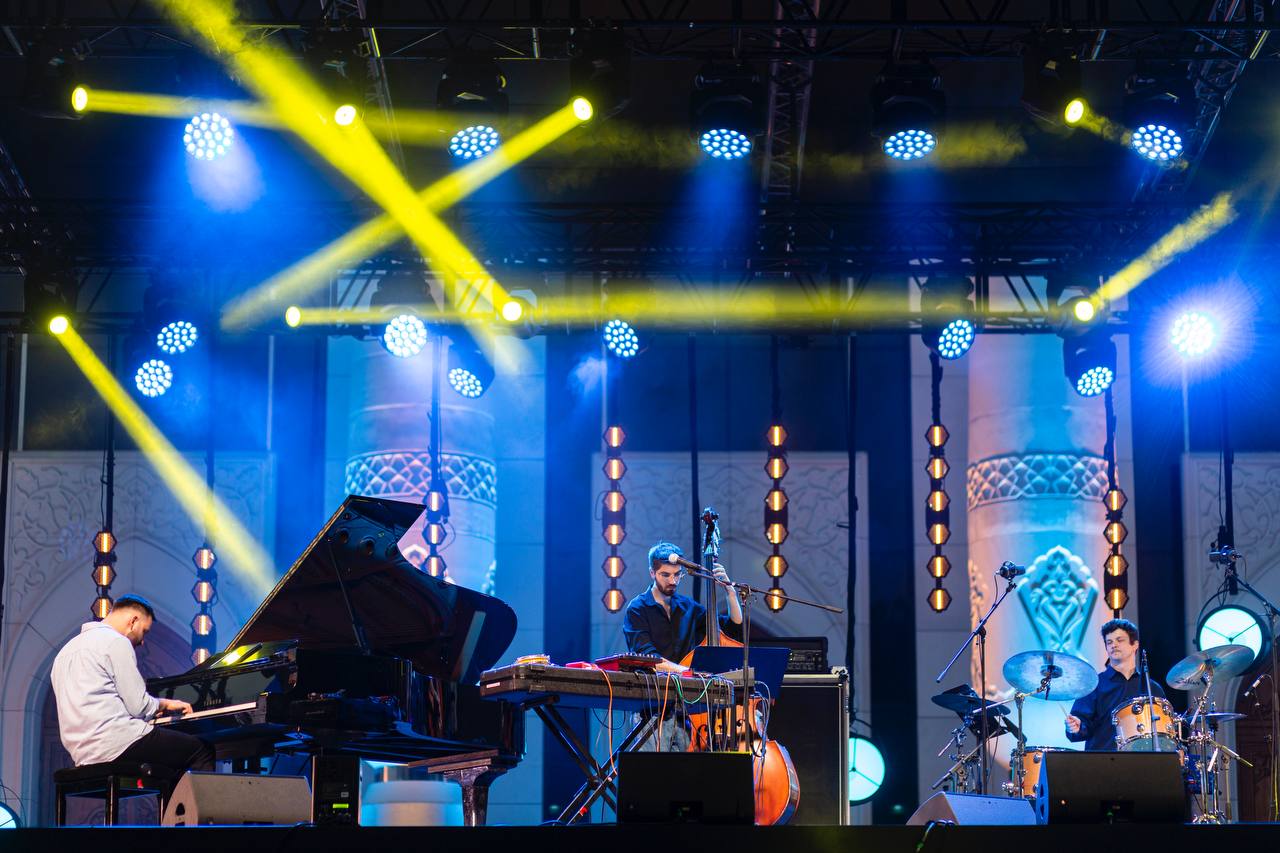 On 12 May, as part of the International Jazz Festival in Tashkent, two spectacular concerts were performed
