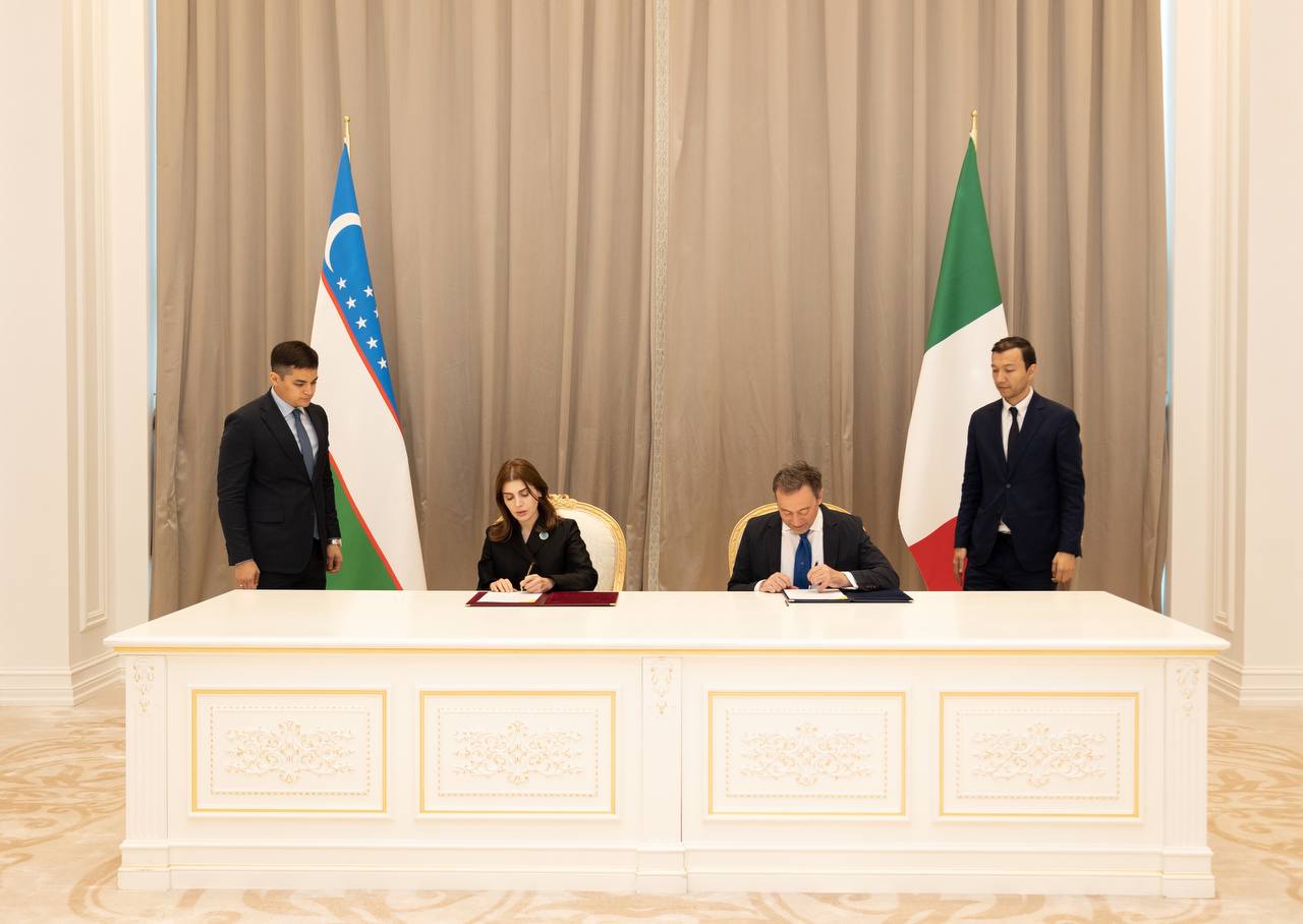 A co-operation agreement was signed in Samarkand