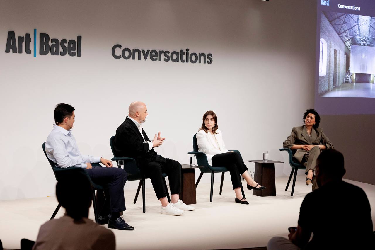 The session ‘Adaptive architecture, art and cultural memory’ was held as part of Art Basel 2025