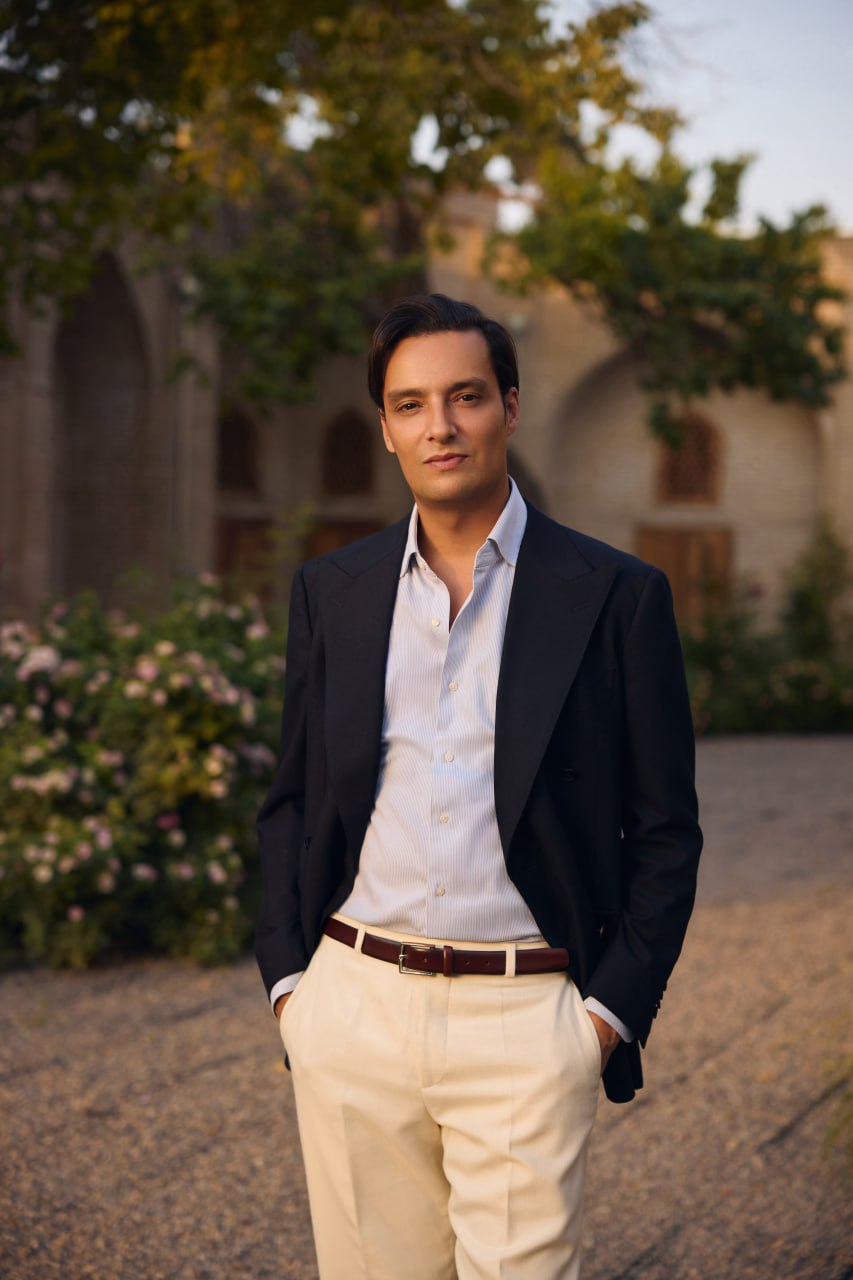 Dizayner Mohamed Benchellal Toshkentga tashrif buyurdi