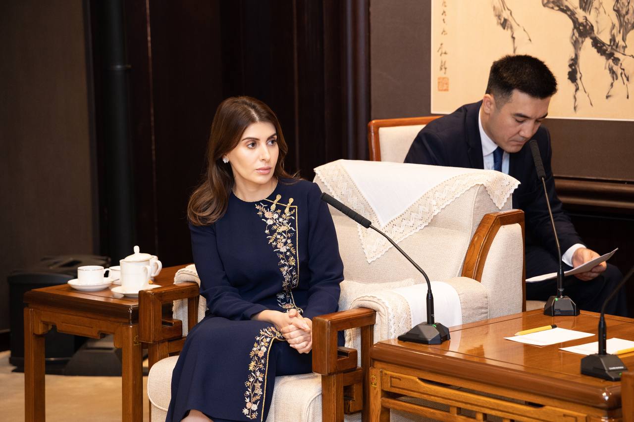 Gayane Umerova Meets with China’s Minister of Culture Sun Yeli in Beijing