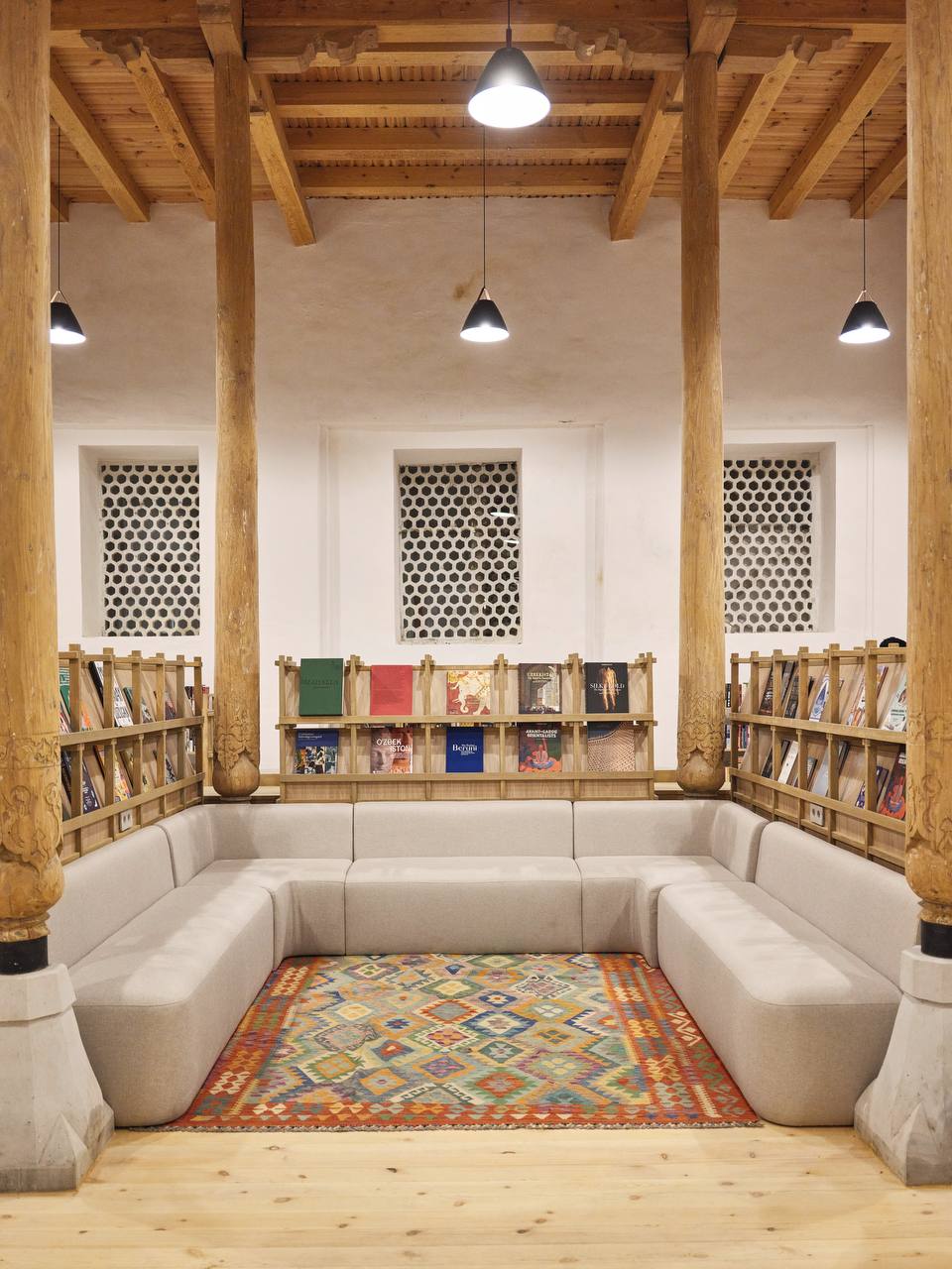 Pop-Up Reading Room Opens in Historic Pachakul Khoja Mosque in Bukhara