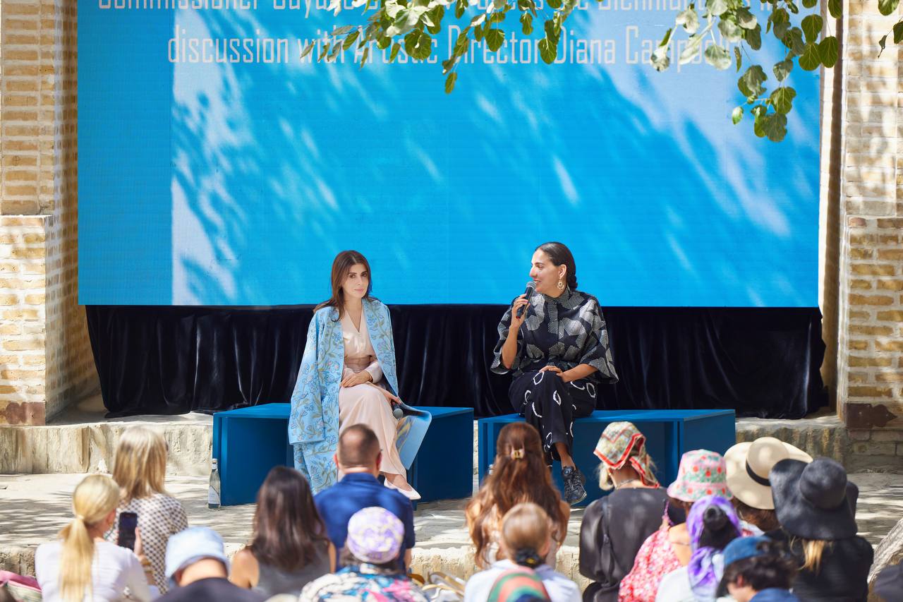 First Public Discussion of the Bukhara Biennale Held at Gaukushon Madrasa