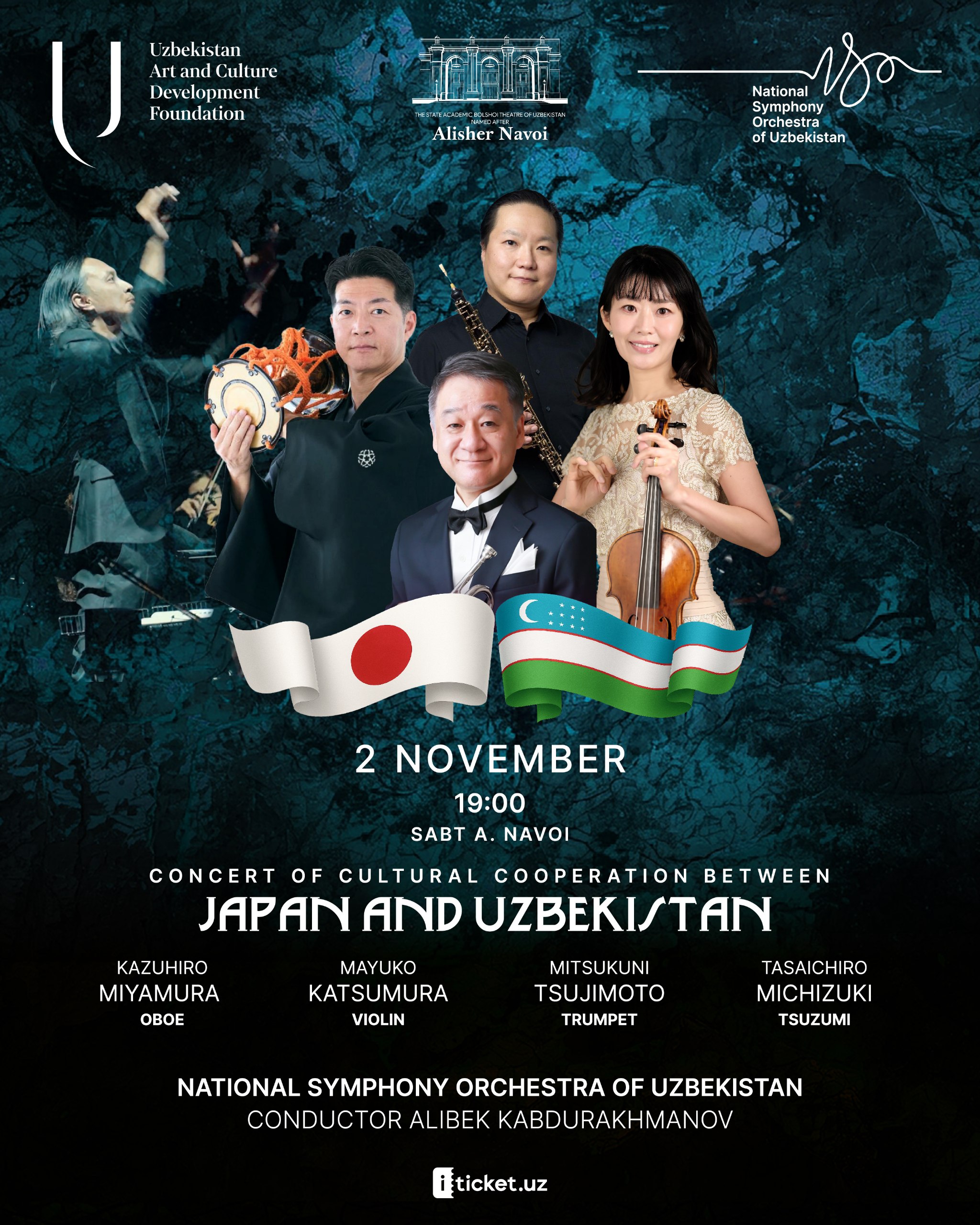 Japan–Uzbekistan Cultural Collaboration Concert in Tashkent