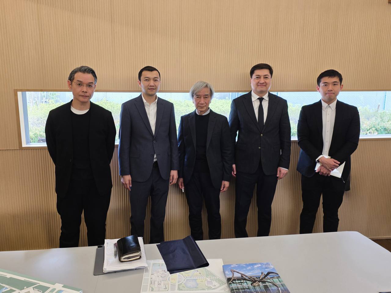 Meeting with Tadao Ando on the National Museum of Uzbekistan project