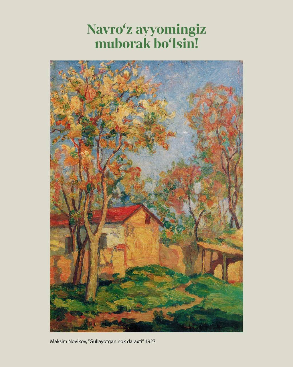 Warm greetings on Navruz!