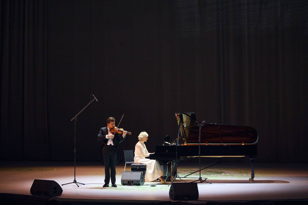 Concert by Hélène Mercier and Julian Rachlin held in Tashkent