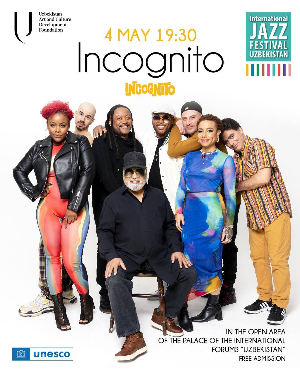Incognito to perform at the International Jazz Festival in Tashkent