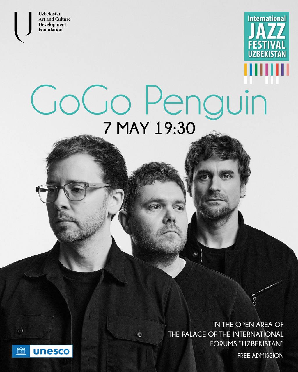 GoGo Penguin to perform at the International Jazz Festival in Tashkent