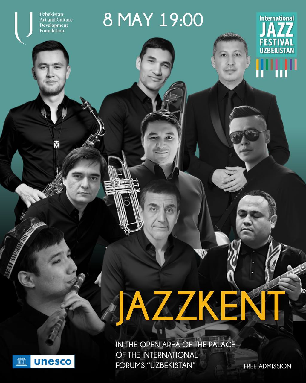 Jazzkent to perform at the International Jazz Festival in Tashkent