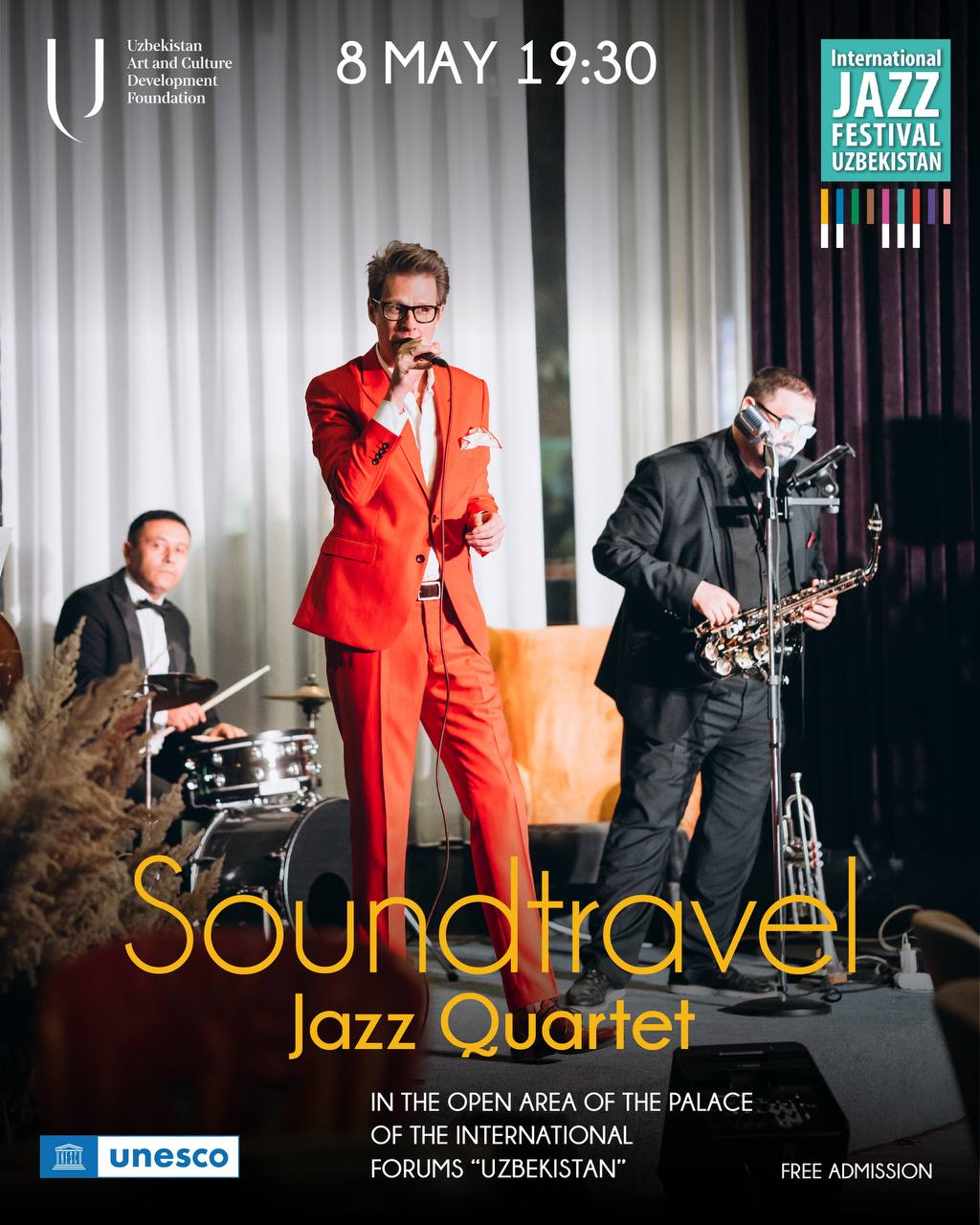 Soundtravel Jazz Quartet to perform at the International Jazz Festival in Tashkent