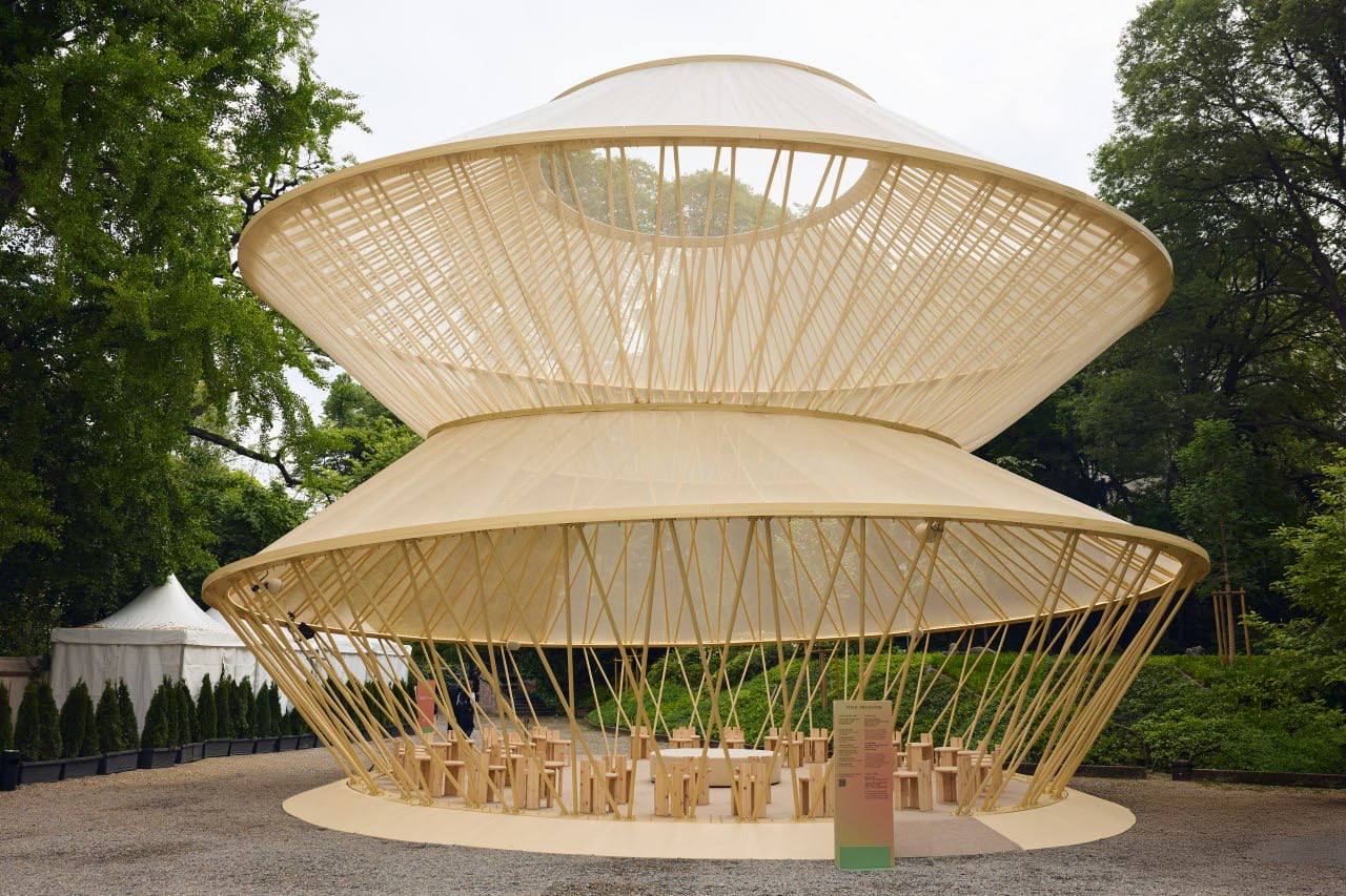 The Garden Pavilion to remain in Milan until the end of July