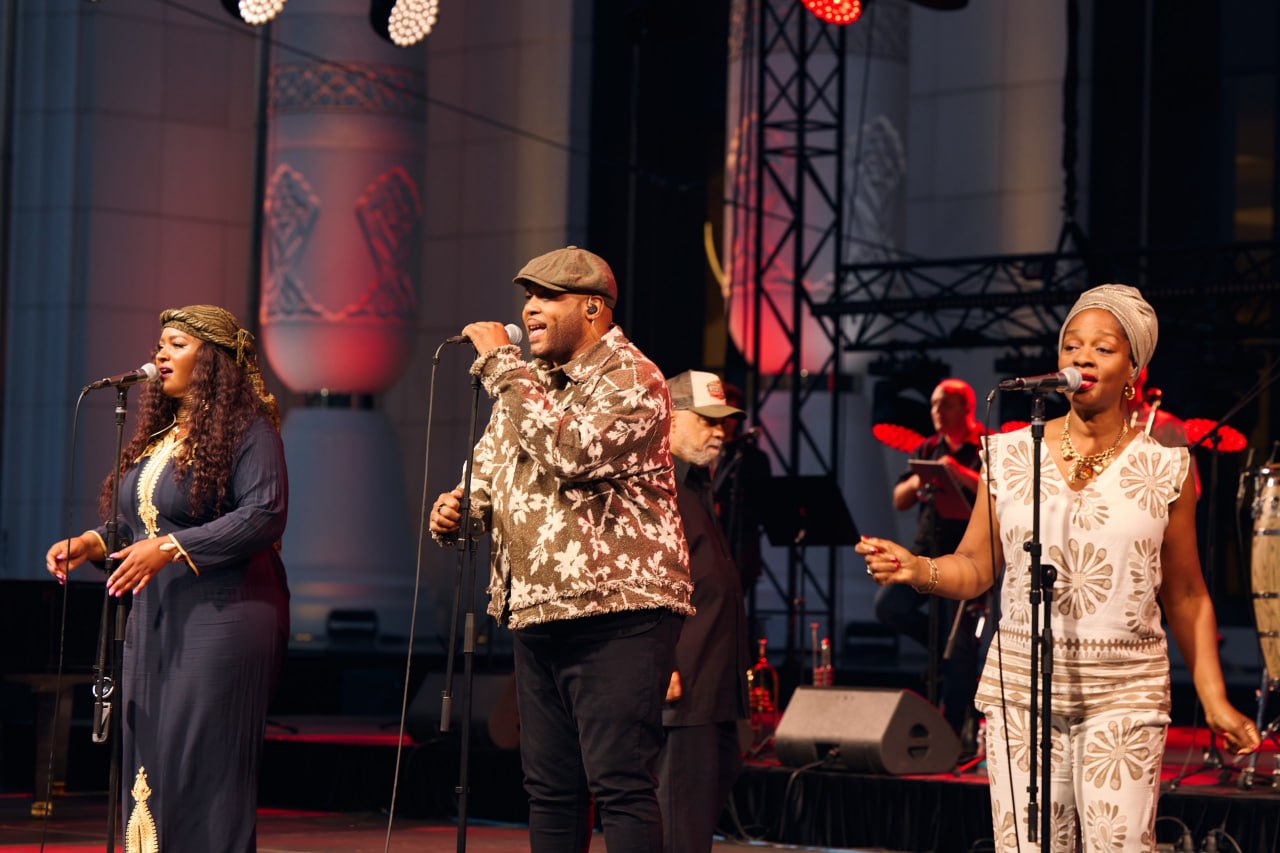 Incognito perform at the International Jazz Festival in Tashkent