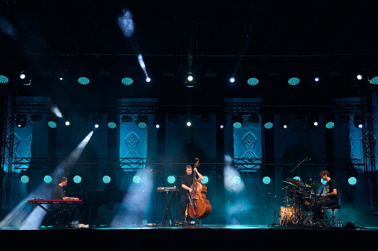 GoGo Penguin perform at the International Jazz Festival in Tashkent