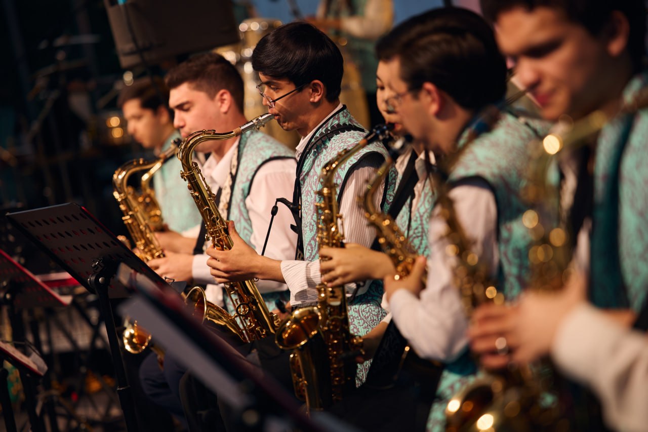 Two Big Bands perform at the International Jazz Festival in Tashkent