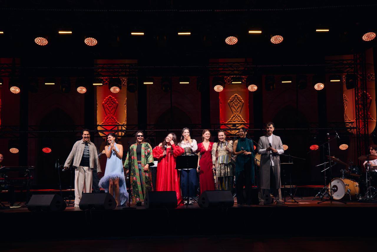 Jazzirama and leading Uzbek vocalists perform at the International Jazz Festival