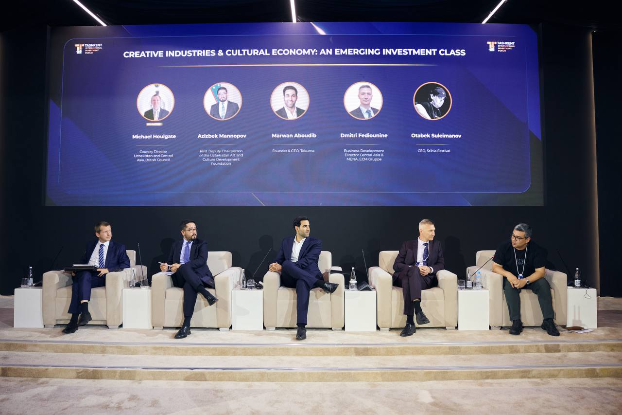 Creative economy discussed at the Tashkent International Investment Forum