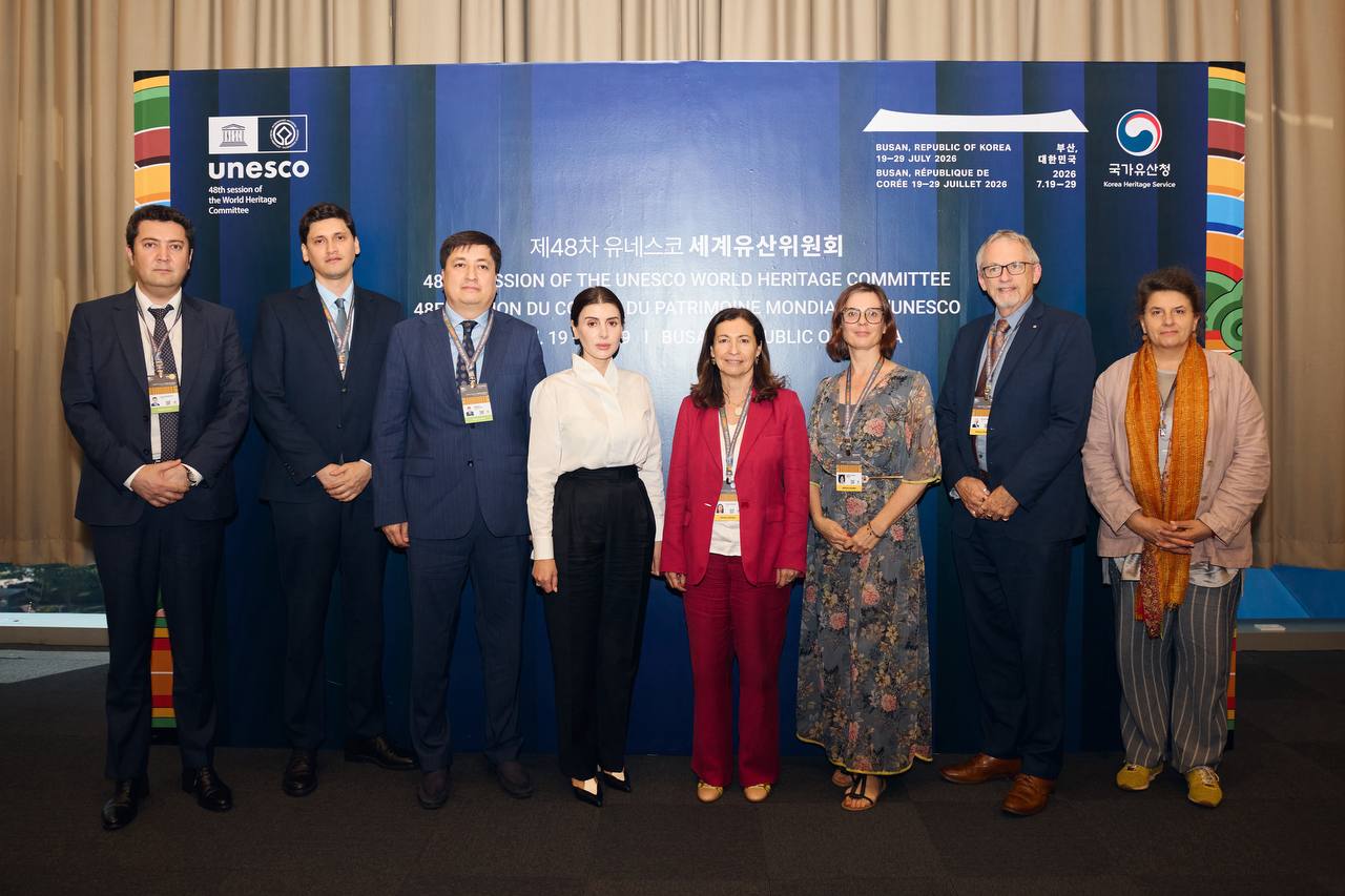 Gayane Umerova meets with ICOMOS leadership in Busan