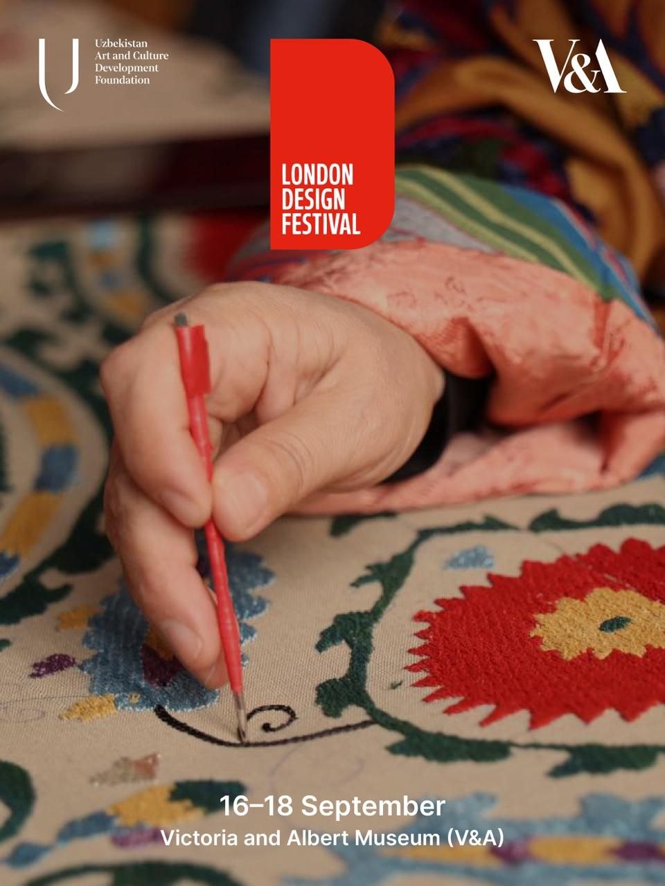 O‘zbekiston London Design Festival 2026 doirasida V&A muzeyida ommaviy dasturni taqdim etadi