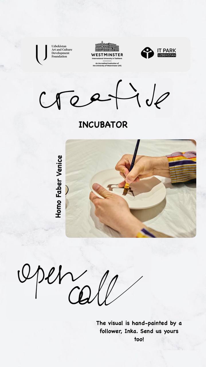 Open Call for the Creative Incubator Programme – Applications Now Open!