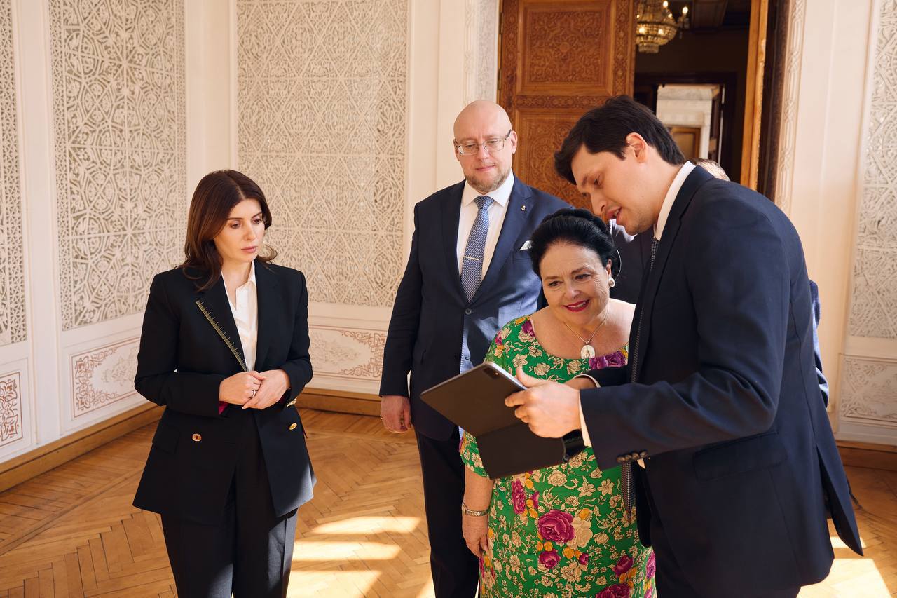 Gayane Umerova va Buyuk Knyaginya Mariya Vladimirovna Romanova tarixiy merosni asrash masalalarini muhokama qildilar