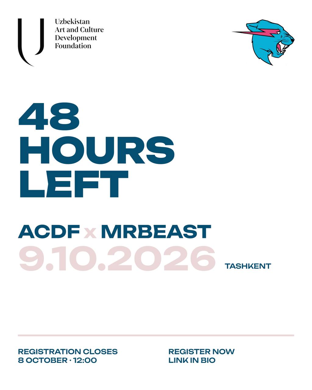 Only 48 Hours Until the MrBeast Challenge in Tashkent!