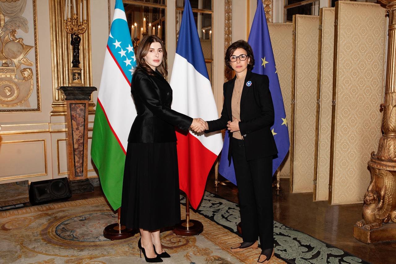 The strong cultural cooperation between France and Uzbekistan