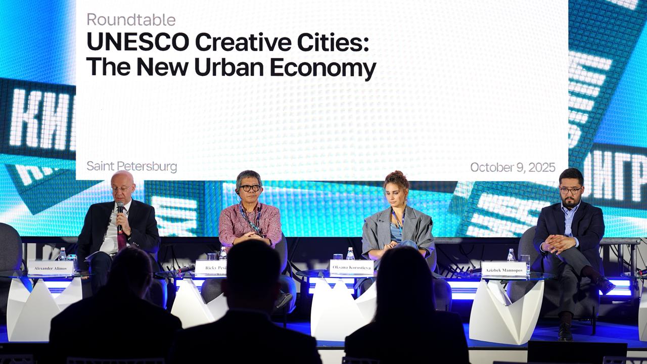 azizbek-mannopov-highlights-the-bukhara-biennial-experience-at-the-unesco-creative-cities-new-urban-economy-round-table