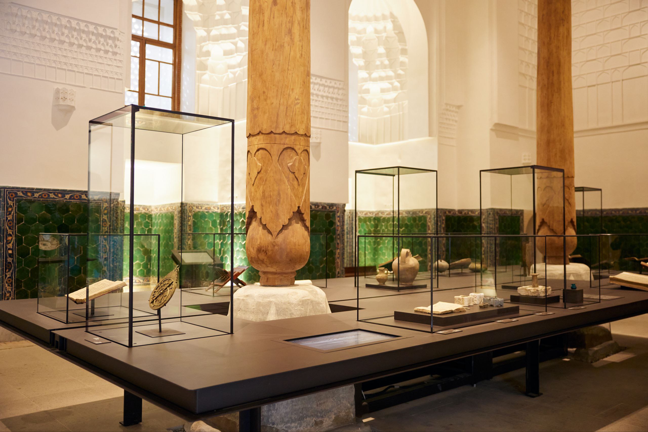 ulugh-beg-and-tilya-kori-madrasas-reopened-in-samarkand-after-restoration-with-renewed-museum-exhibitions