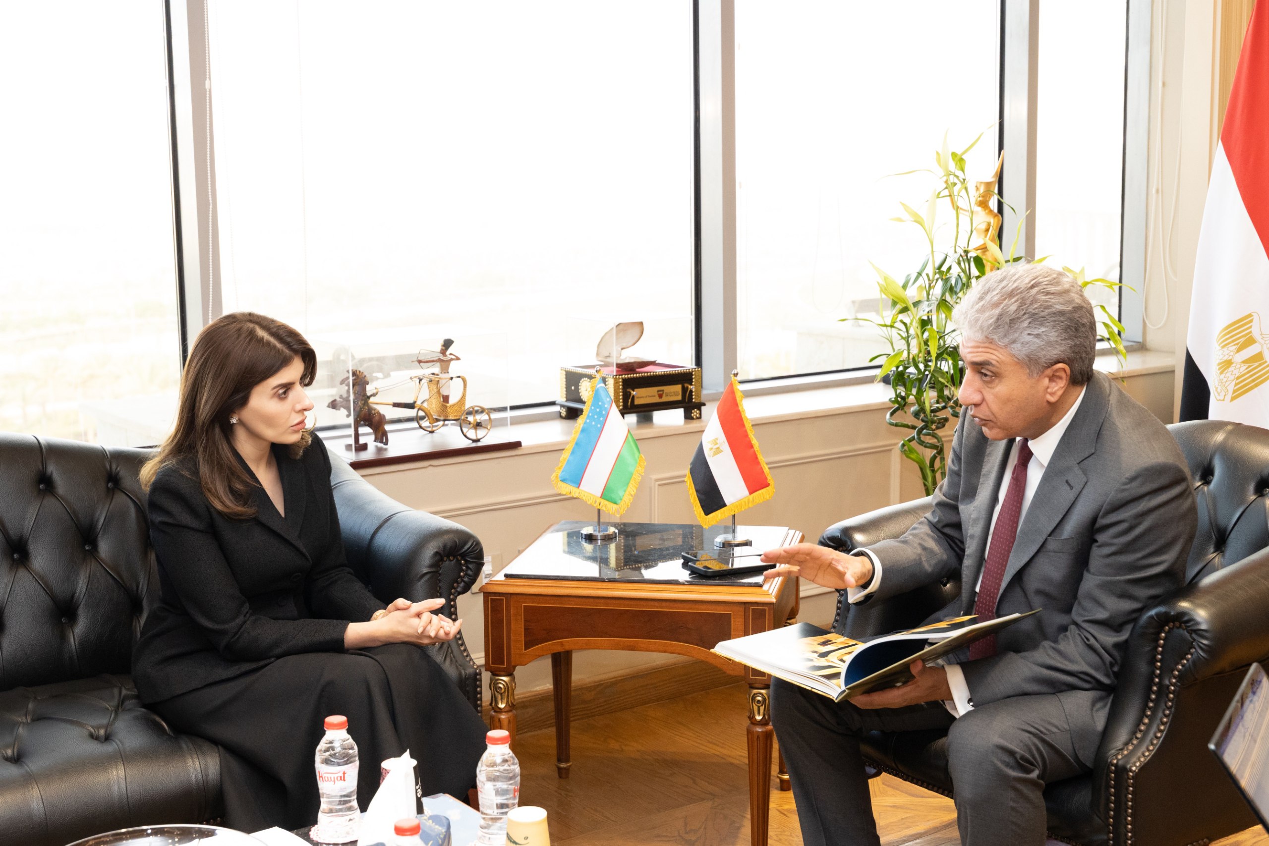 gayane-umerova-meets-egypts-minister-of-tourism-to-discuss-cultural-and-heritage-cooperation